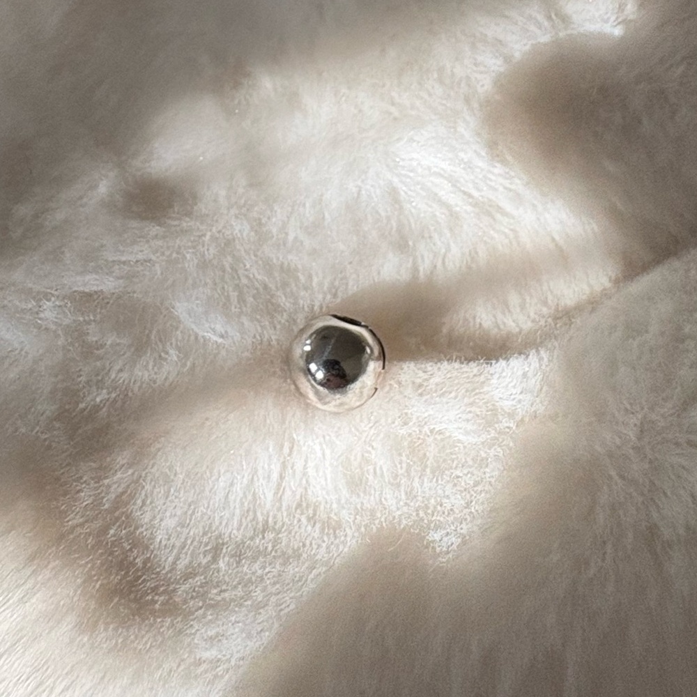 PANDORA authentic Retired Sphere Clip – 791000 | Sterling Silver
